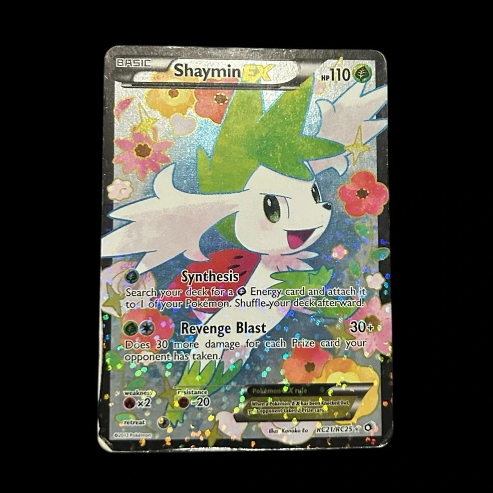 shaymin ex pokemon card - Shaymin-EX (77/108) - XY Roaring Skies you may heal 20 damage from each of your Benched Basic Pokmon Pokemon | Toys | Shaymin